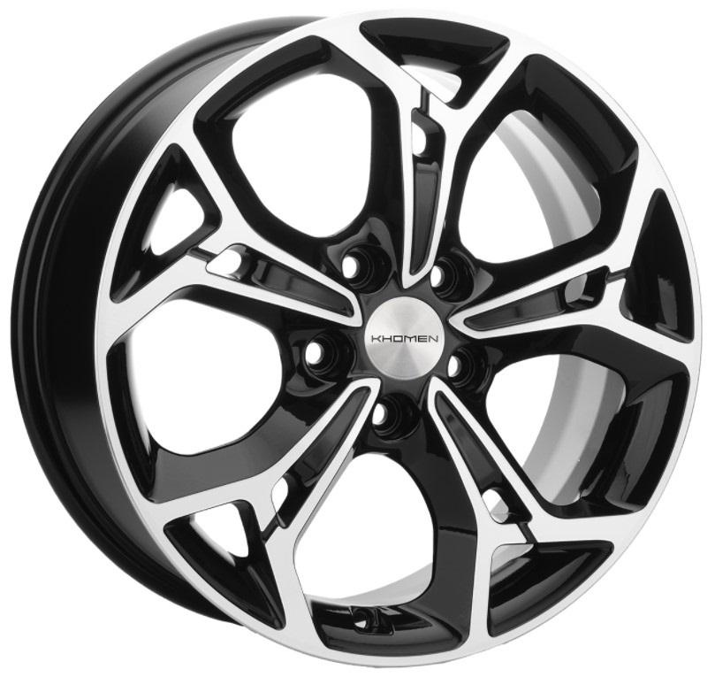 Диски Khomen Wheels KHW1702 (CX-5/Seltos) Black-FP